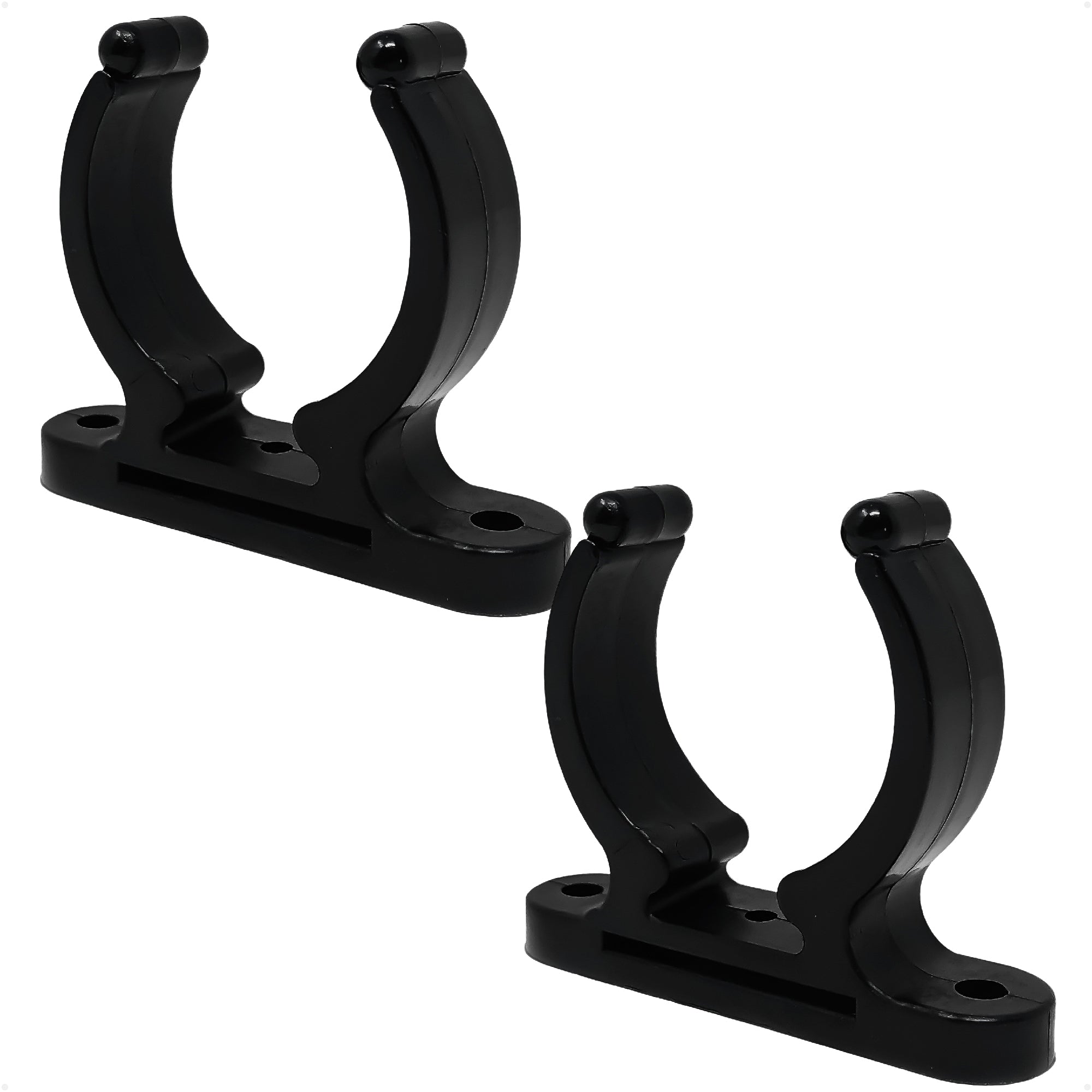 Hook Holder Clip for Up to 1-1/2" Tube Dia., 2-Pack - FO1843-M2 - Five Oceans