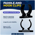 Hook Holder Clip for Up to 1-1/2" Tube Dia. - FO1843 - Five Oceans