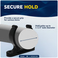 Hook Holder Clip for Up to 1-1/2" Tube Dia. - FO1843 - Five Oceans