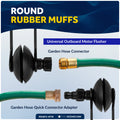 Universal Outboard Motor Flusher Round Muffs & Gear Oil Pump Kit - FO1871-4770 - Five Oceans