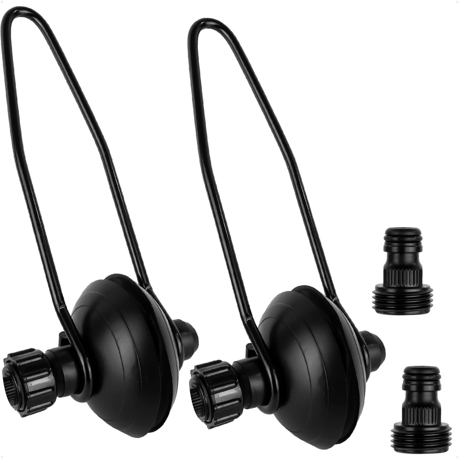 Universal Outboard Motor Flusher, Round Muffs, 2-Pack - FO1871-M2 - Five Oceans