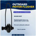 Universal Outboard Motor Flusher, Round Muffs - FO1871 - Five Oceans