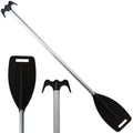 4' Paddle & Hook, Black, Aluminum - FO1876 - Five Oceans