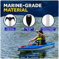 4' Paddle & Hook, Black, Aluminum - FO1876 - Five Oceans
