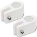 Bimini Top Hardware 7/8" Jaw Slide, White Nylon - 2-Pack - FO1880-M2 - Five Oceans