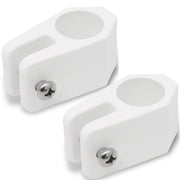 Bimini Top Hardware 7/8" Jaw Slide, White Nylon - 2-Pack - FO1880-M2 - Five Oceans