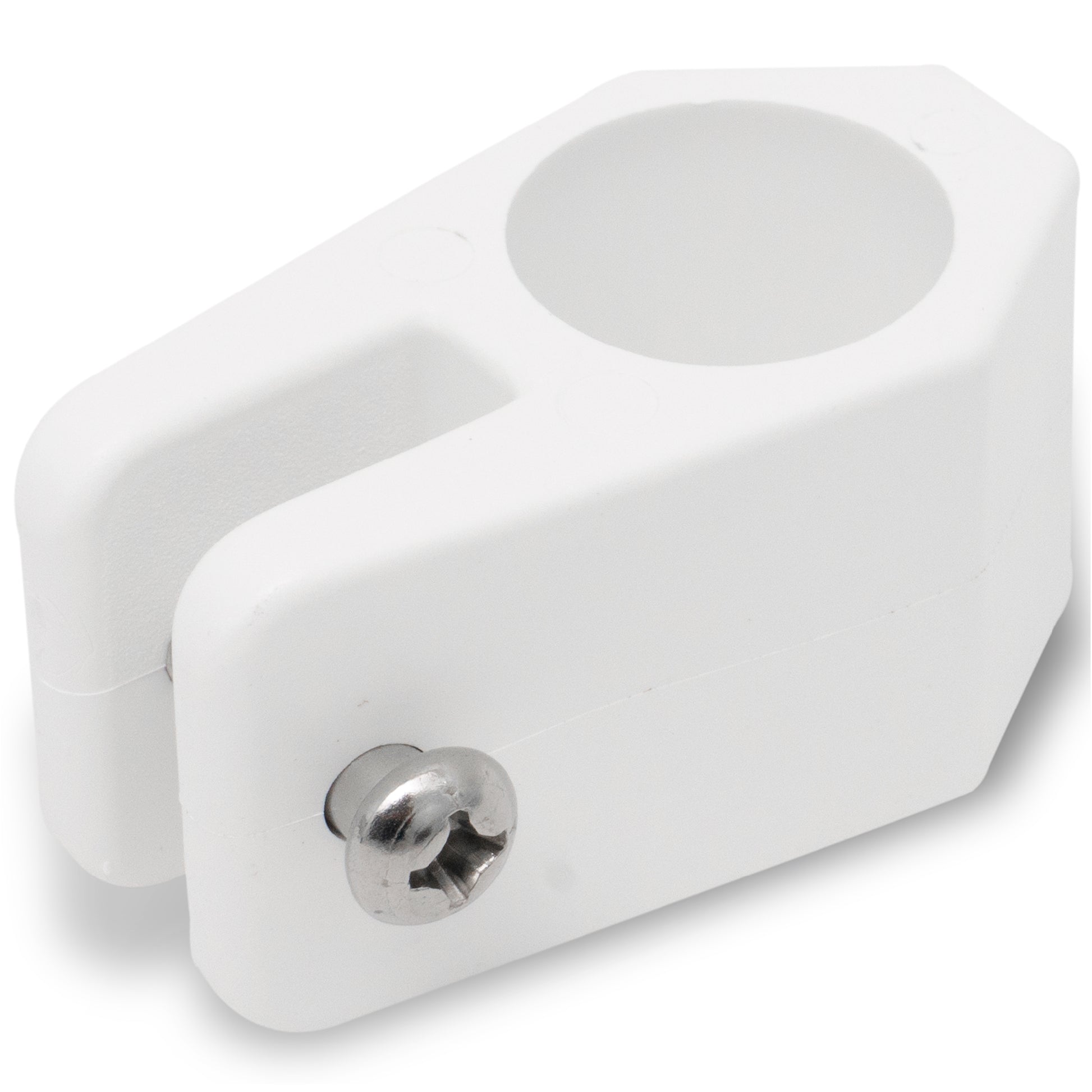 Bimini Top Hardware 7/8" Jaw Slide, White Nylon - FO1880 - Five Oceans