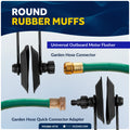 Universal Outboard Motor Flusher Rectangular Muffs & Gear Oil Pump Kit - FO1884-4770 - Five Oceans