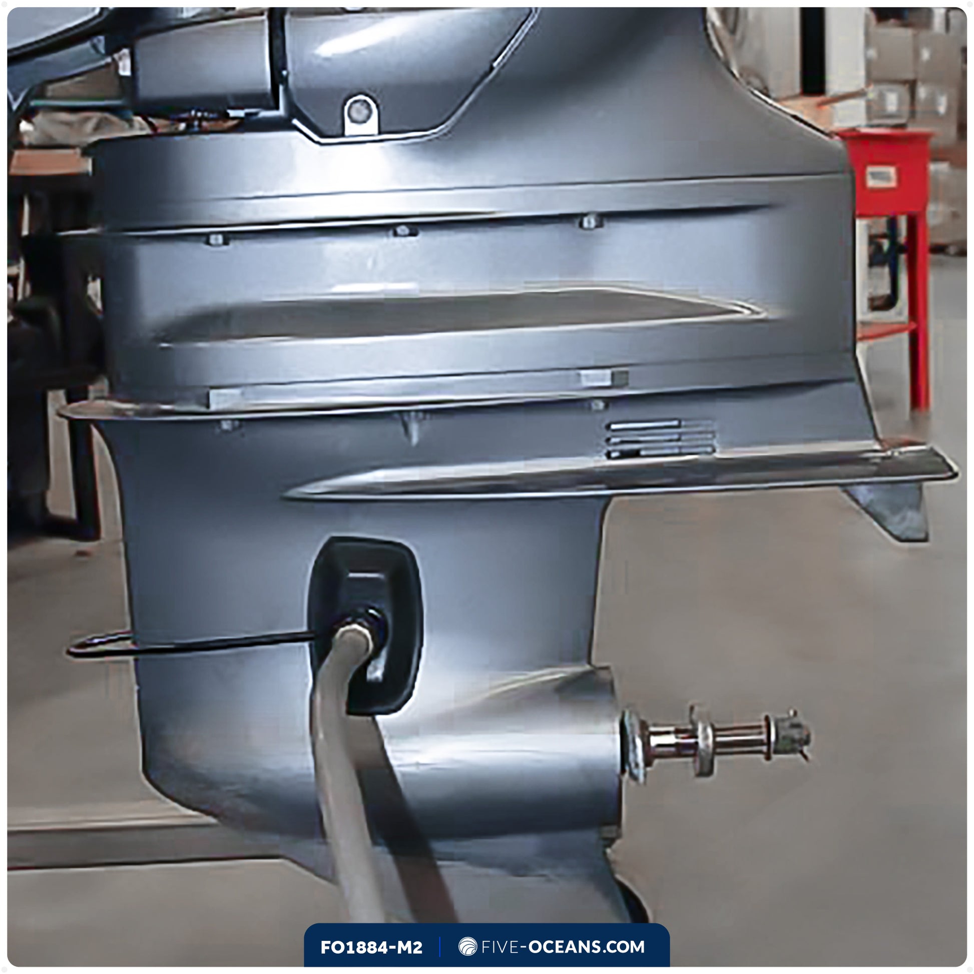 Universal Outboard Motor Flusher, Rectangular Muffs - 2-Pack - FO1884-M2 - Five Oceans