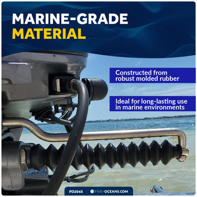 8" Steering Cable Boot - FO2045 - Five Oceans