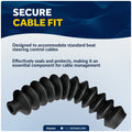 8" Steering Cable Boot - FO2045 - Five Oceans