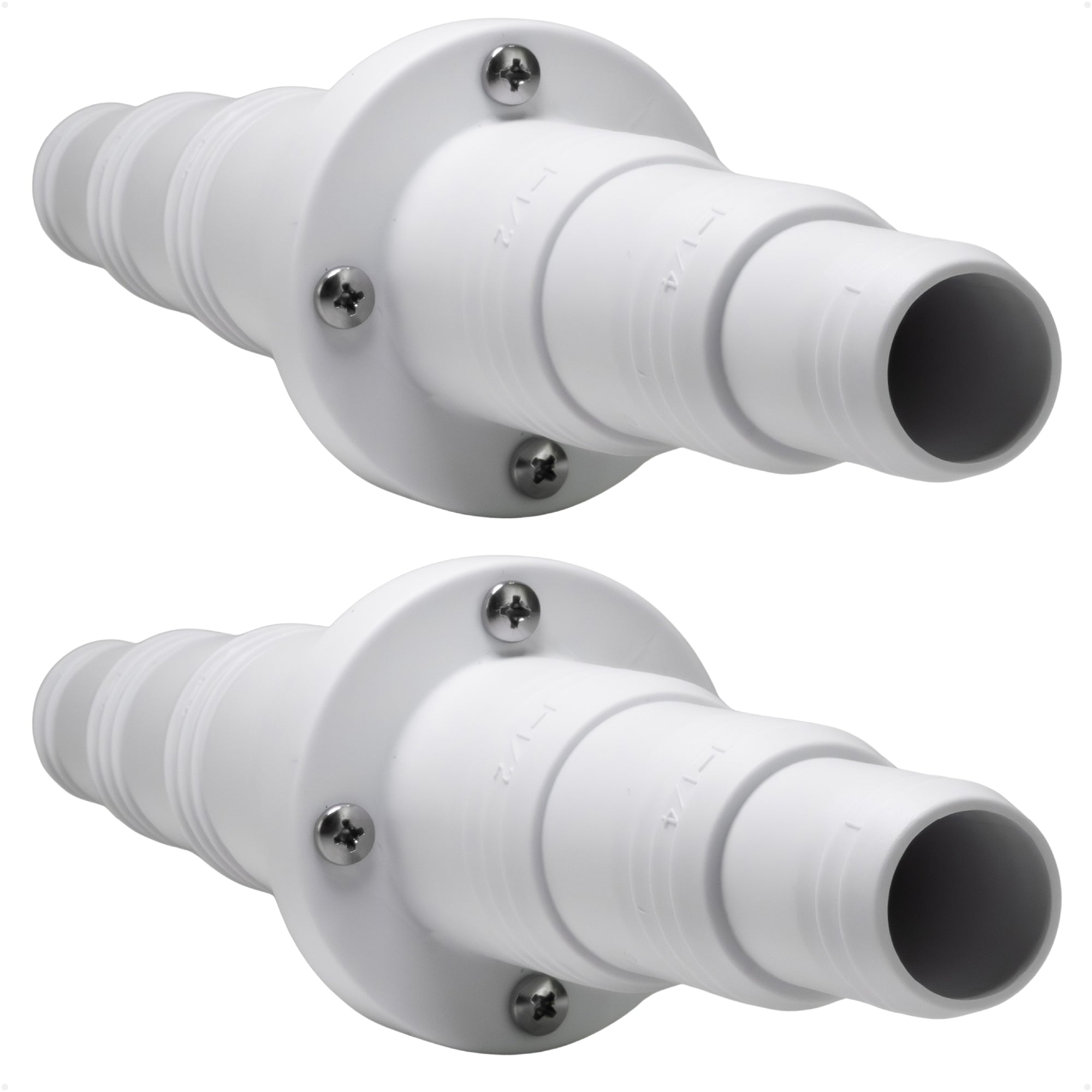 In-Line Check Valve with Stepped Connection 1"-1-1/4"-1-1/2", One-Way Flow, 2-Pack - FO2056-M2 - Five Oceans