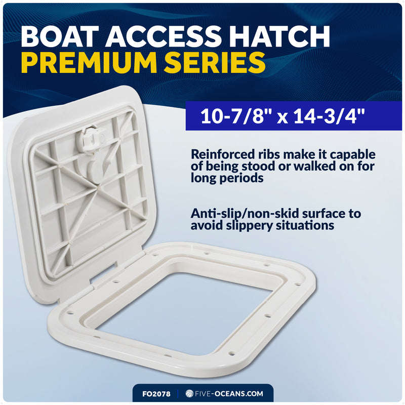 Access Hatch, 10-7/8" x 14-3/4", Off-White - FO2078 - Five Oceans