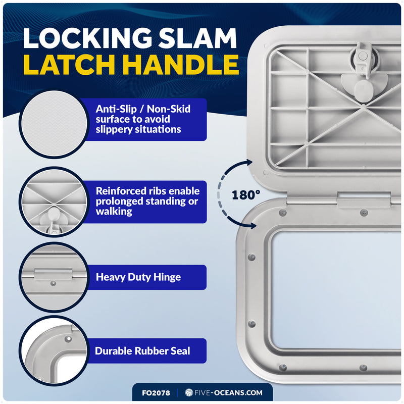 Access Hatch, 10-7/8" x 14-3/4", Off-White - FO2078 - Five Oceans