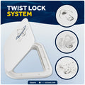 Access Hatch, 10-7/8" x 14-3/4", Off-White - FO2078 - Five Oceans