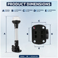 9" Anchor Navigation Light, Fold-Down, 12V DC - 2NM
