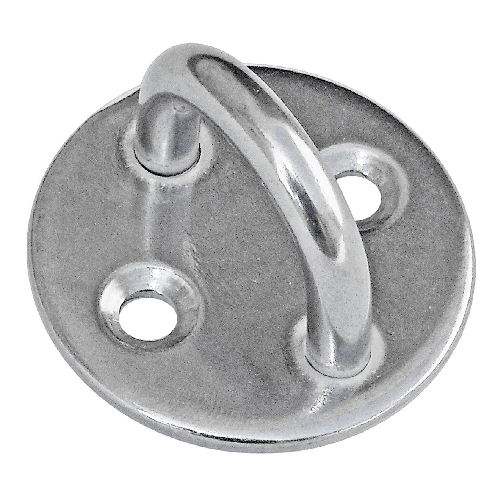 Stainless Steel Round Eye Plate 1/4" - FO2102 - Five Oceans