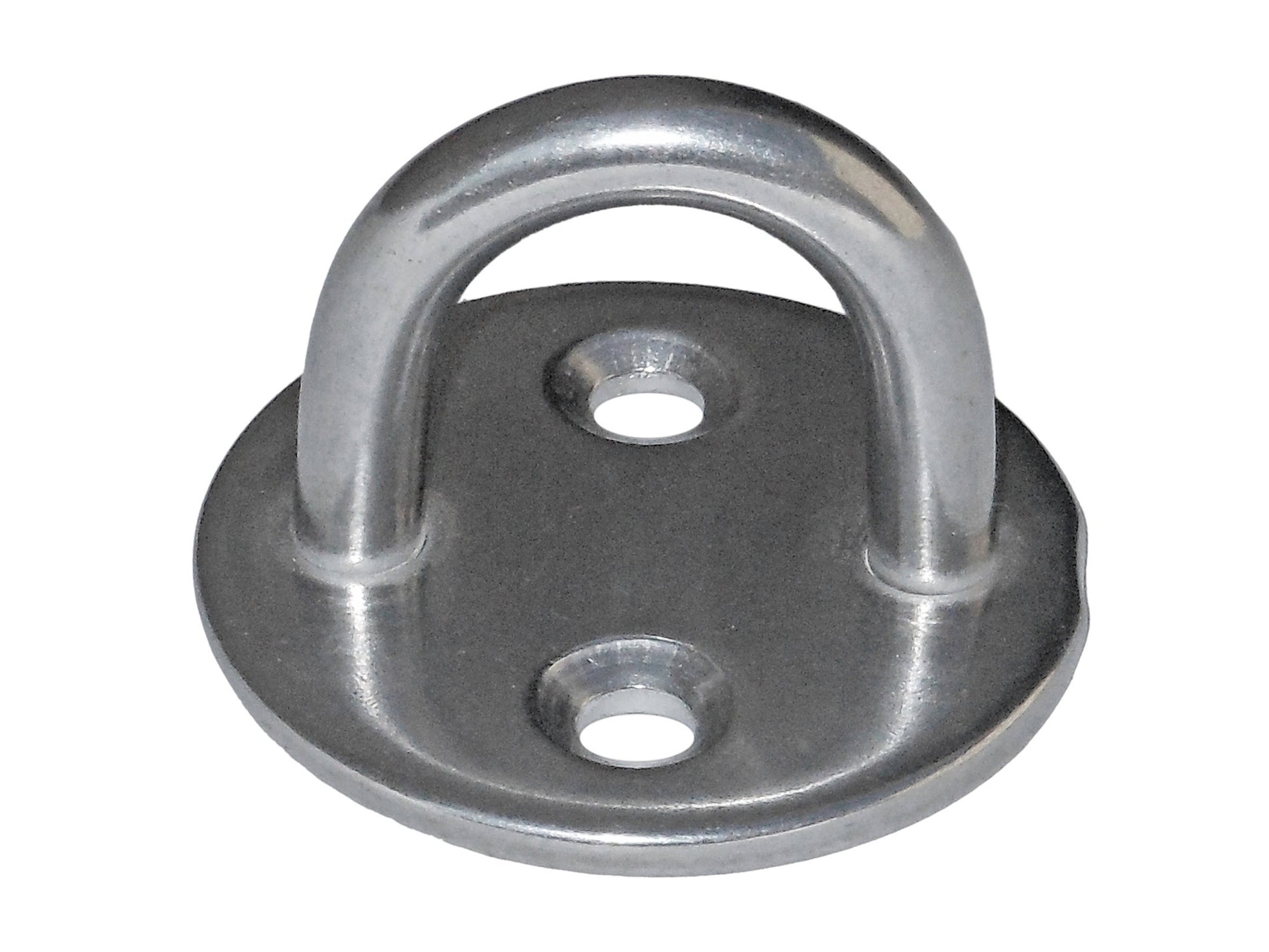Stainless Steel Round Eye Plate 1/4" - FO2102 - Five Oceans