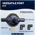 Manual Bilge/Waste Pump - Flush Mount, White - FO2203 - Five Oceans