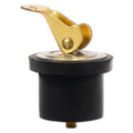 Livewell Bailer Drain Plug for 7/8" Diameter Drains, Rubber/Brass - FO2209 - Five Oceans