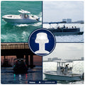 3-1/4" LED Anchor Navigation Light, Fixed Mount, 12V DC - 2NM - FO2312 - Five Oceans