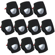 2-1/4" Square Courtesy Companion Light, Black Housing, Cool White LED, 10-Pack - FO2313-M10 - Five Oceans