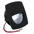 2-1/4" Square LED Recessed Courtesy / Companionway Light, Black Housing, Cool White, 12V - FO2313 - Five Oceans
