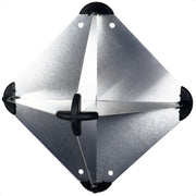 12" x 12" Aluminum Radar Reflector - FO2316 - Five Oceans