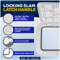 Access Hatch, 15-11/16" x 12-7/8", Off-White - FO2347 - Five Oceans