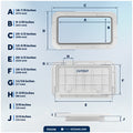 Access Hatch, 23-1/2" x 13-5/8", Off-White - FO2348 - Five Oceans