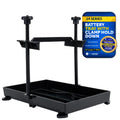 Group 24 Battery Tray with Hold-Down Clamp, Black, 11"x7" - FO-2359 - Five Oceans