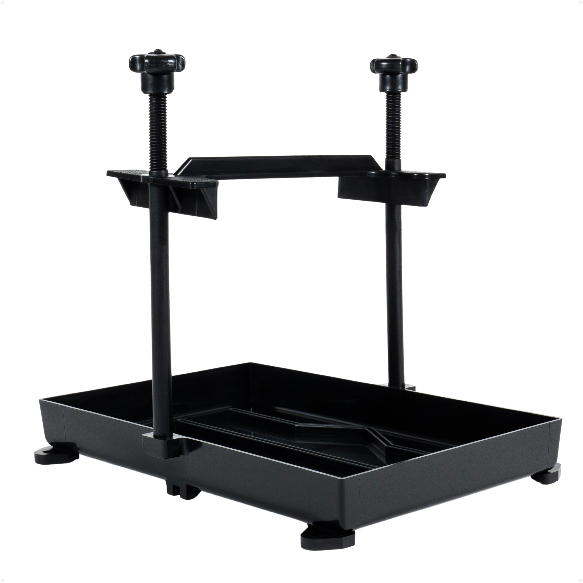 11" x 7" Group 24 Battery Tray with Hold-Down Clamp, Black - FO2359 - Five Oceans