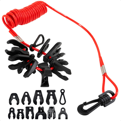 11-Keys Universal Kill Switch Lanyard - FO2437 - Five Oceans