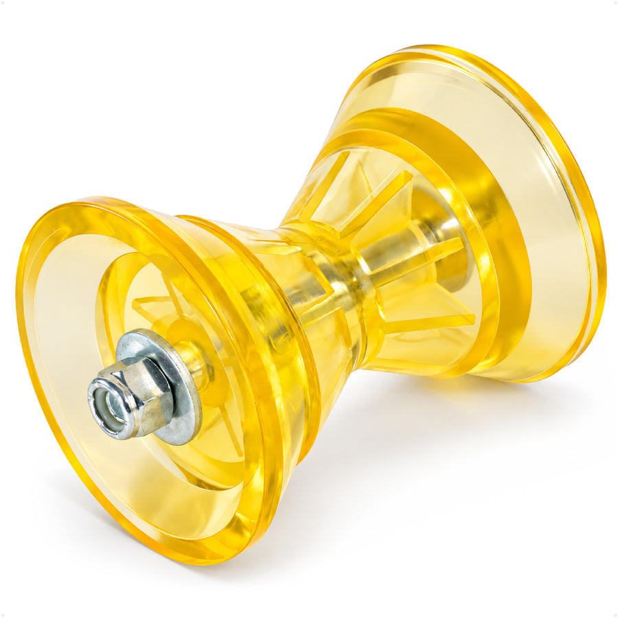 Trailer Bow Roller, Clear Yellow - Five Oceans