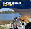 Trailer Bow Roller, Clear Yellow - Five Oceans
