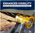 Trailer Bow Roller, Clear Yellow - Five Oceans