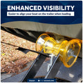 3" Trailer Bow Roller, Clear Yellow - FO2457 - Five Oceans