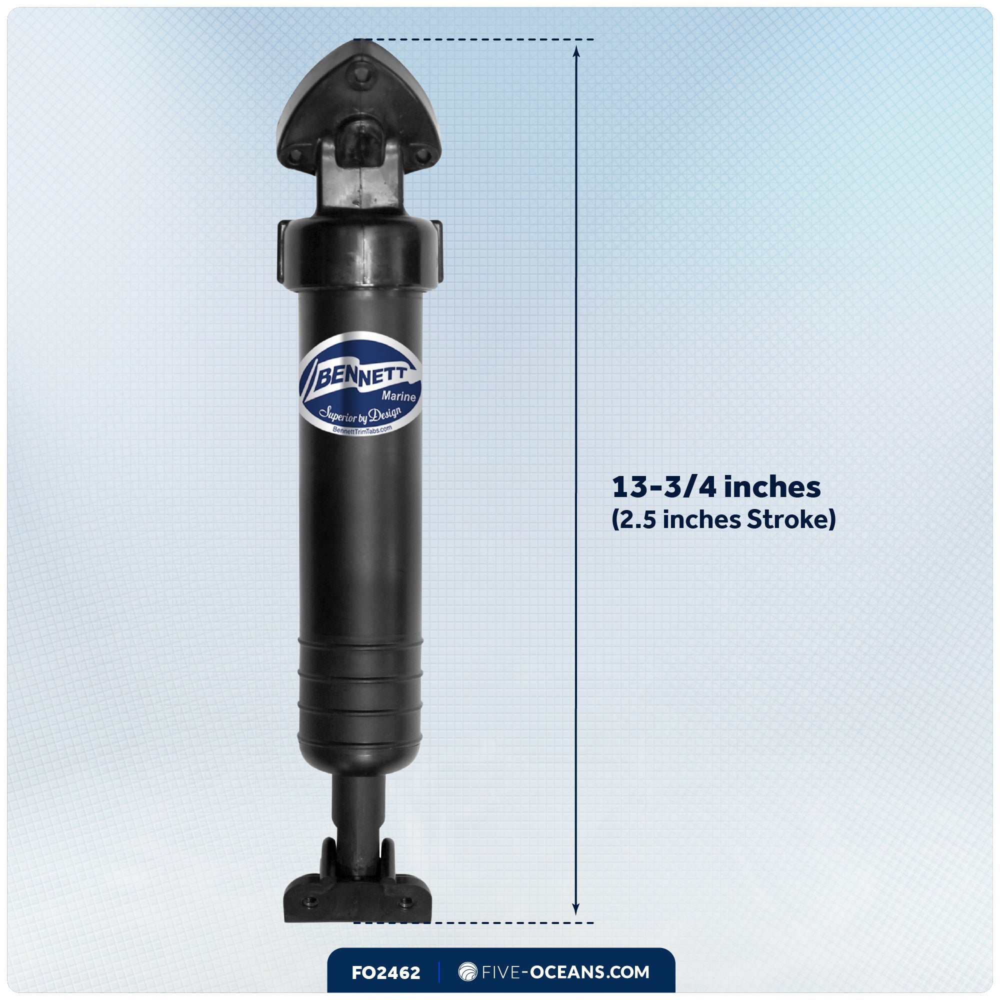 Trim Tab Piston 13-3/4" - Standard Hydraulic Actuator - FO2462