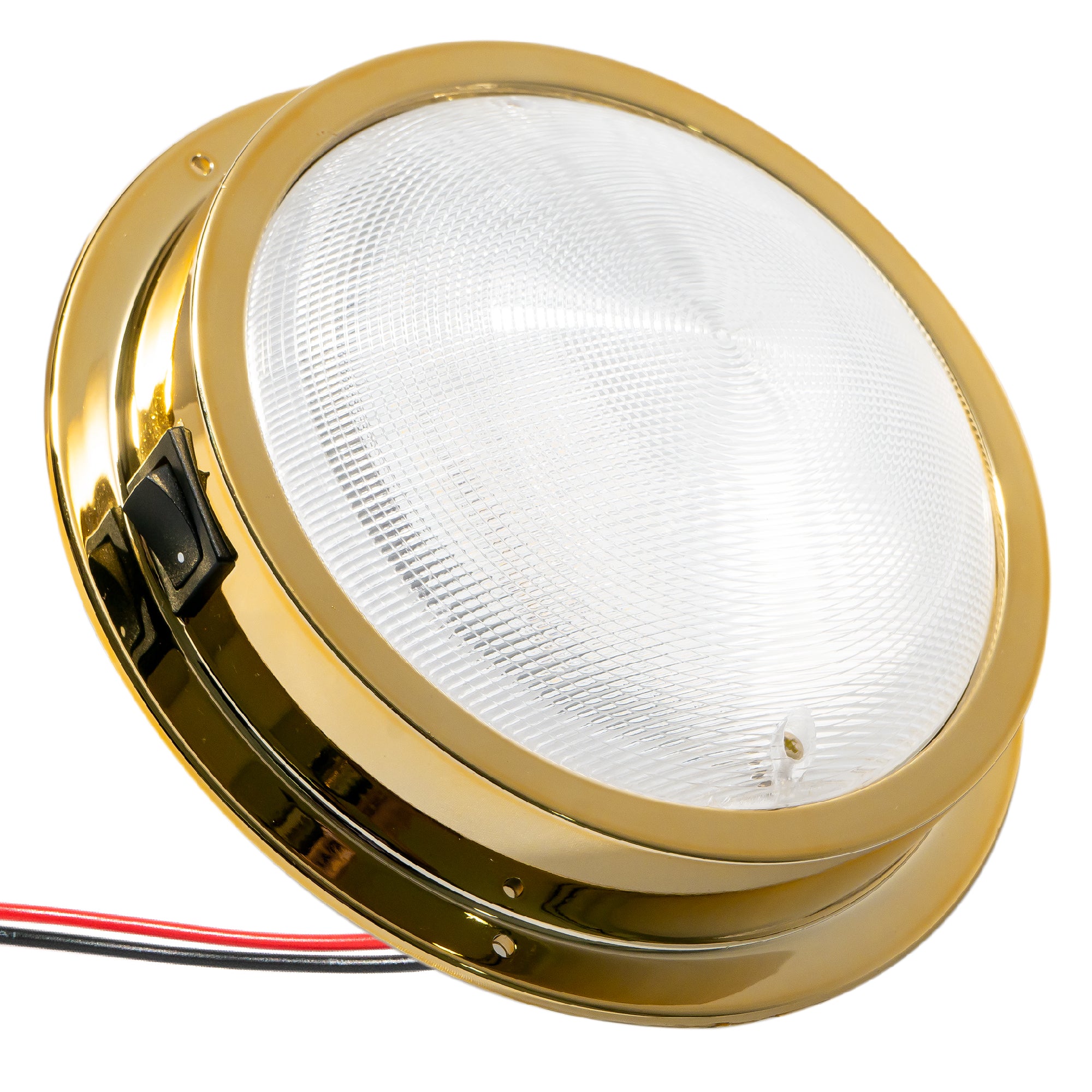 LED Interior Dome Ceiling Light, 6" Surface Mount, Daylight White - FO2627 - Five Oceans