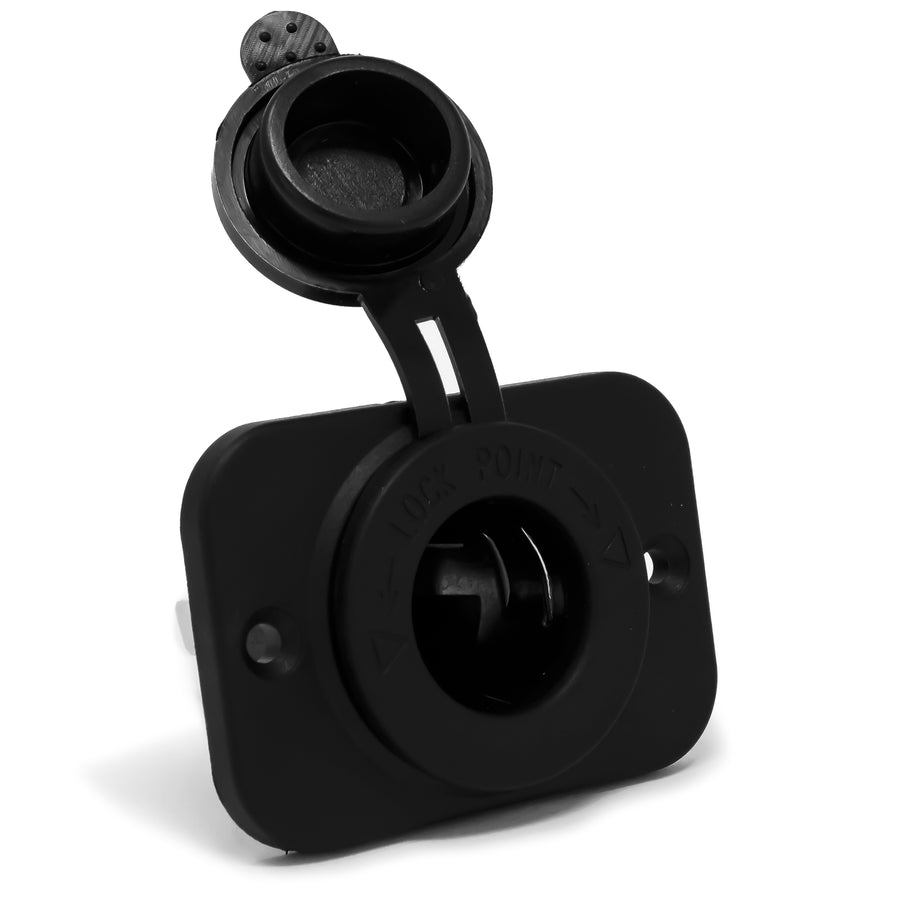 Cigarette Lighter Socket Panel, 12V - FO2635 - Five Oceans