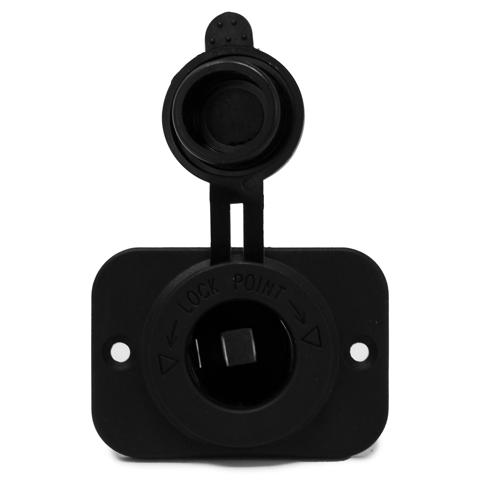 Cigarette Lighter Socket Panel, 12V - FO2635