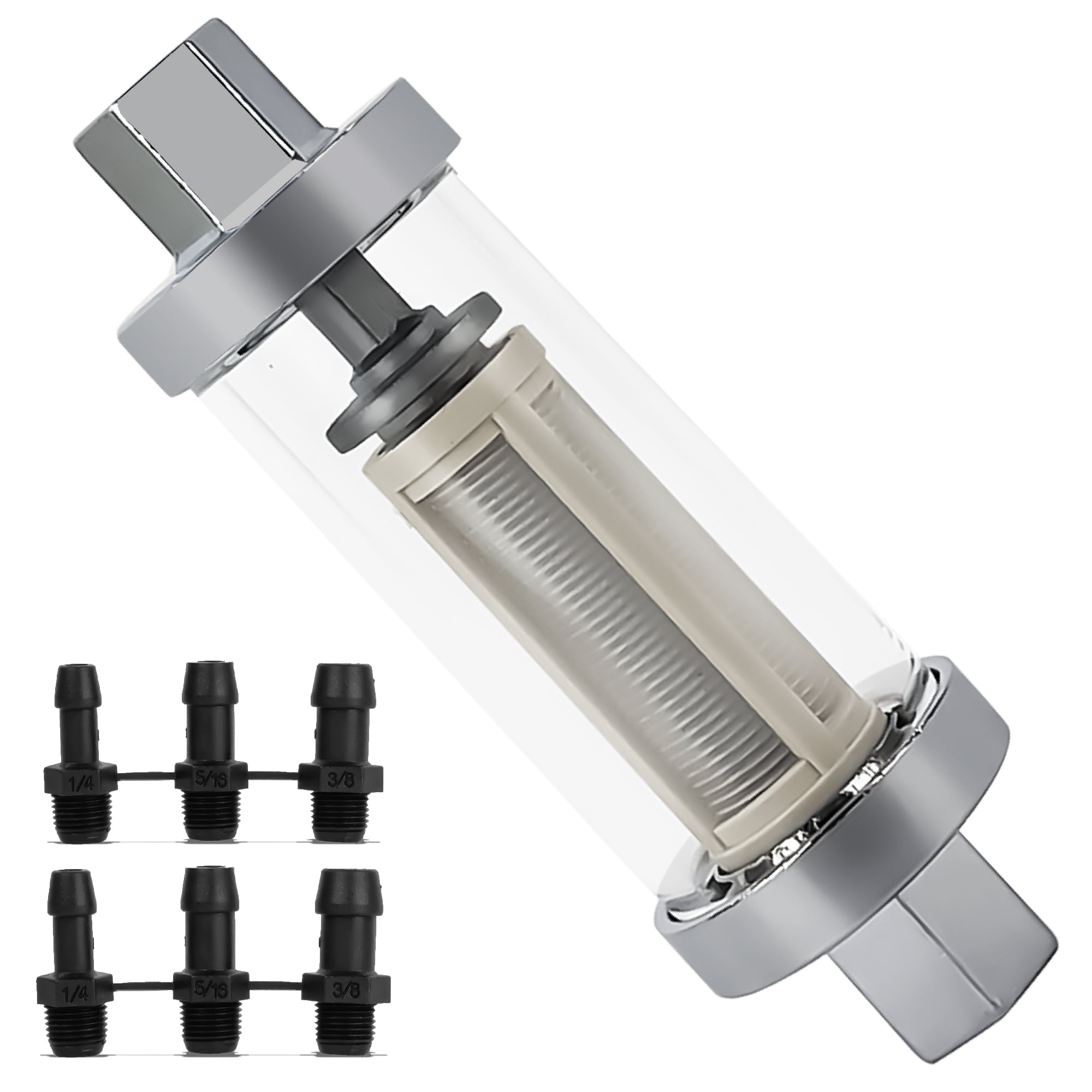 In-Line Universal Fuel Filter - FO2637 - Five Oceans