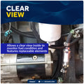 In-Line Universal Fuel Filter - FO2637 - Five Oceans