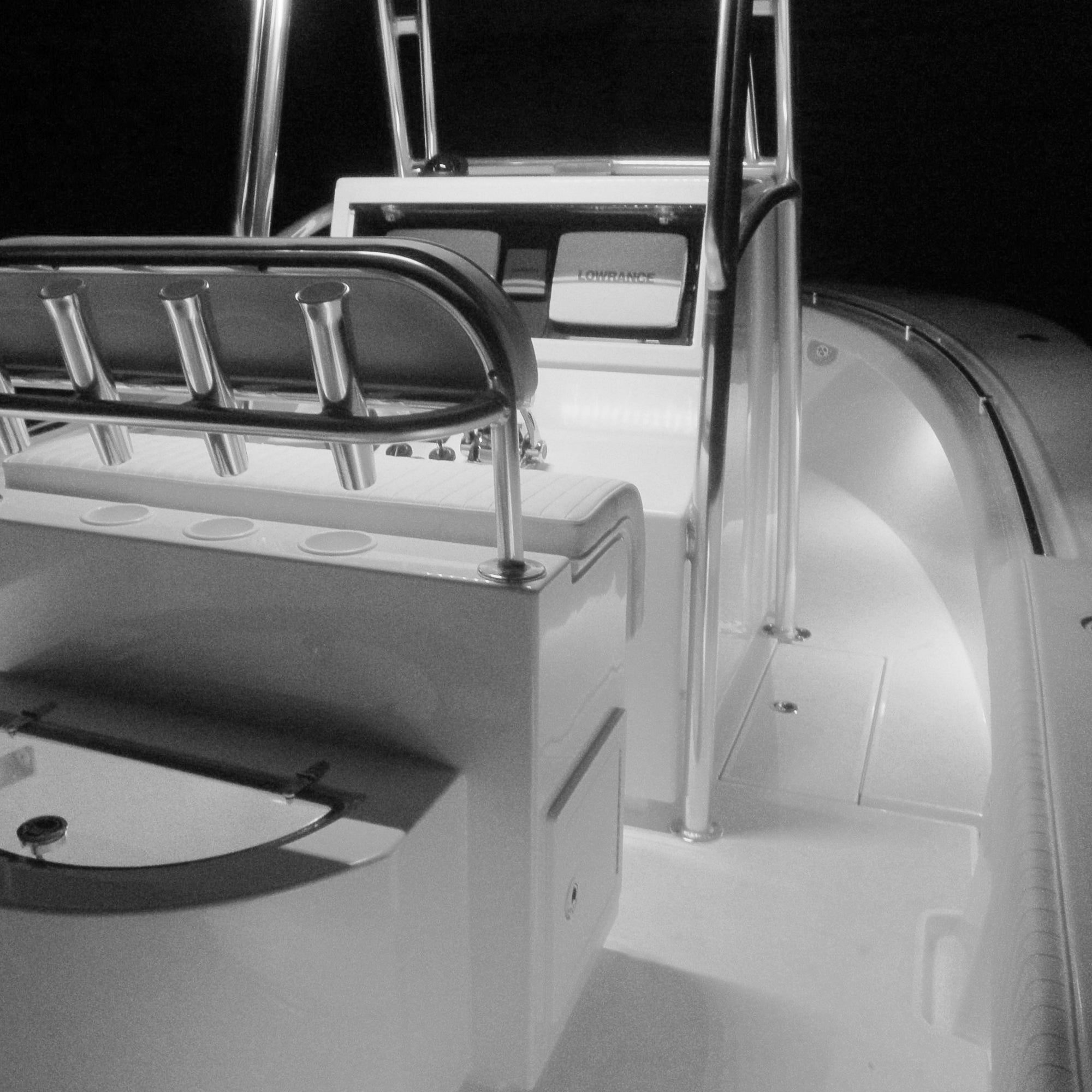 2-1/4" Square Courtesy Companion Light, White Housing, Cool White LED - FO2642 - Five Oceans