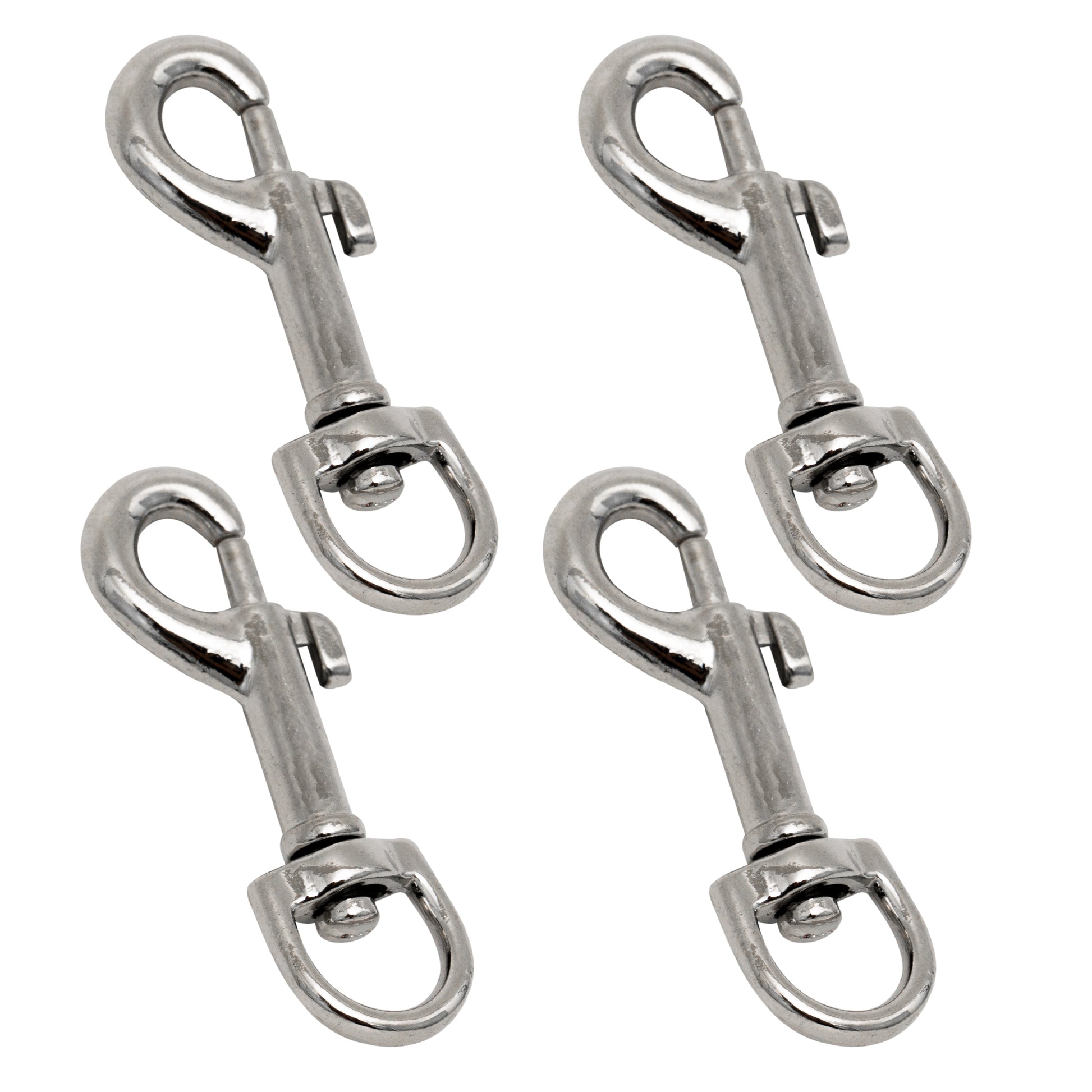 Swivel Round Eye Bolt Snap Hook, 4-Pack - FO2721-M4 - Five Oceans