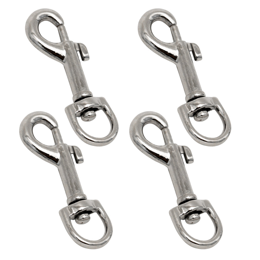 Swivel Round Eye Bolt Snap Hook, 4-Pack - FO2721-M4 - Five Oceans