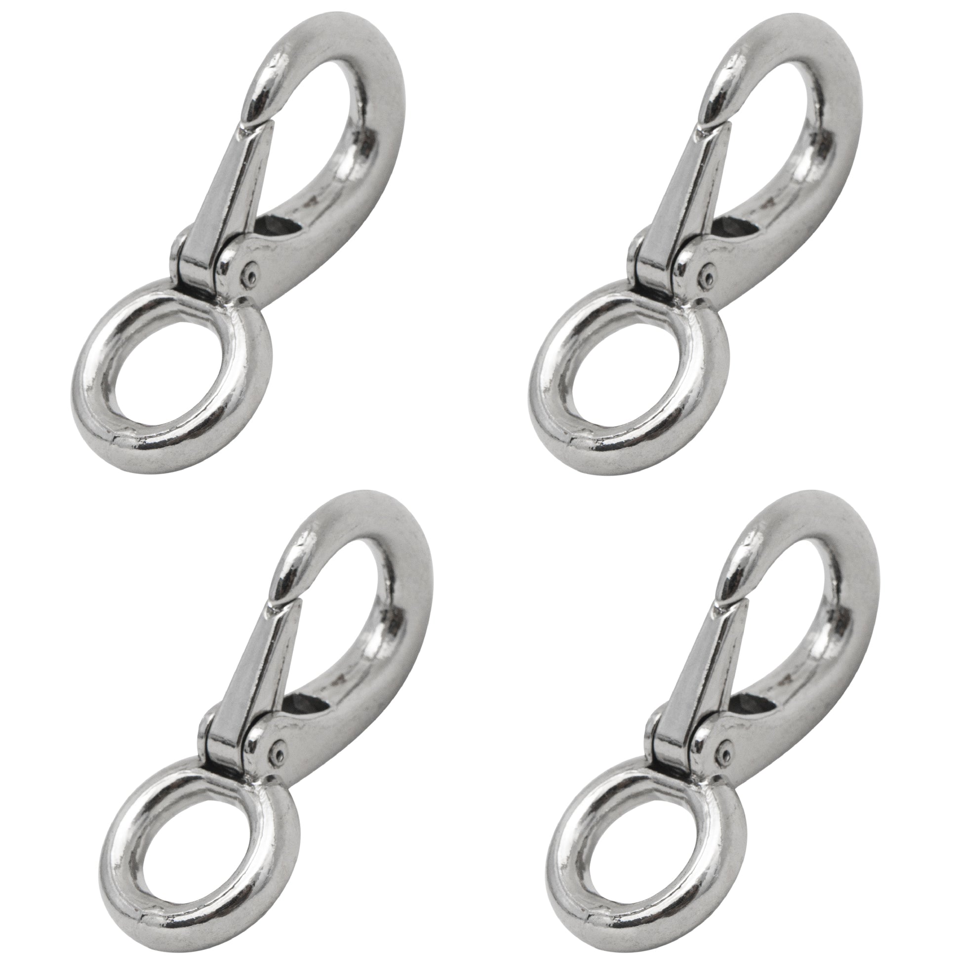 Swivel Eye Bolt Snap Hook, 4-Pack - FO2722-M4 - Five Oceans