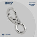 Swivel Eye Bolt Snap Hook, 4-Pack - FO2722-M4 - Five Oceans