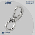 Swivel Eye Bolt Snap Hook, 4-Pack - FO2722-M4 - Five Oceans