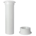 3/4" Motorwell Thru-Hull Drain Tube, White Nylon – FO2865 - Five Oceans